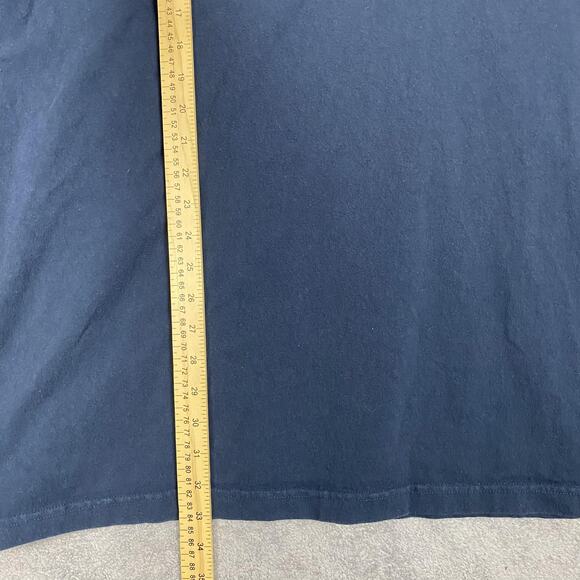 Carhartt Shirt Mens 2XL Navy Long Sleeve Original Fit Logo Sleeve K231 Cotton - Picture 16 of 16